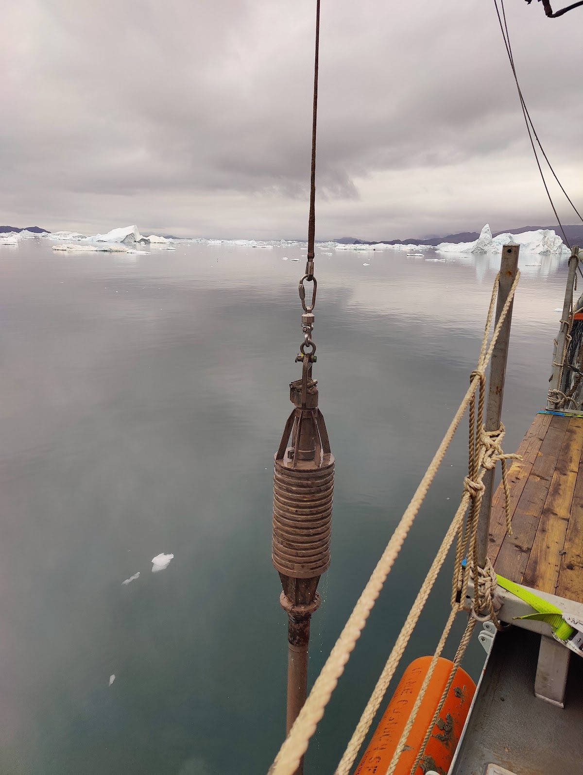 Arctic gravity coring