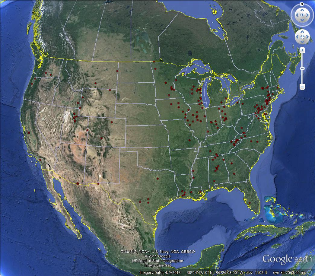 Gyrosigma Attenuatum Distribution