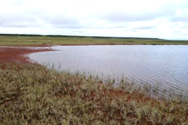 Bloody Falls Tundra Lake