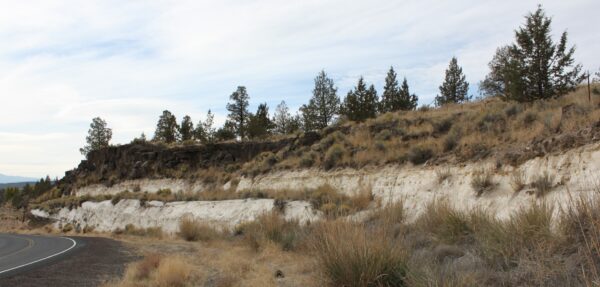 Diatomite deposit, Terrebonne, Oregon