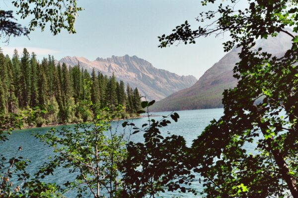 Kintla  Lake  Long  Knife  Peak