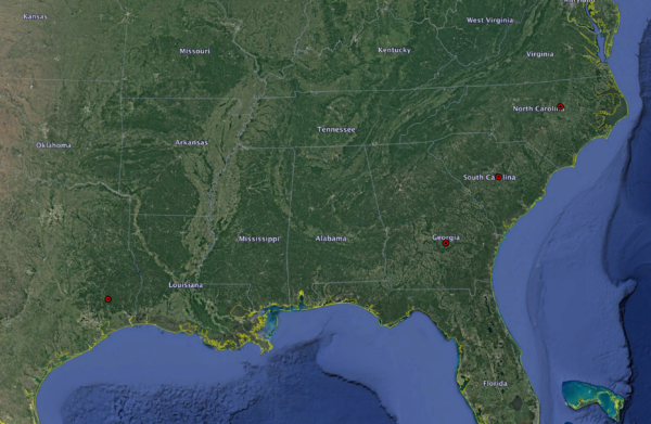 P  Formica Biodata Map